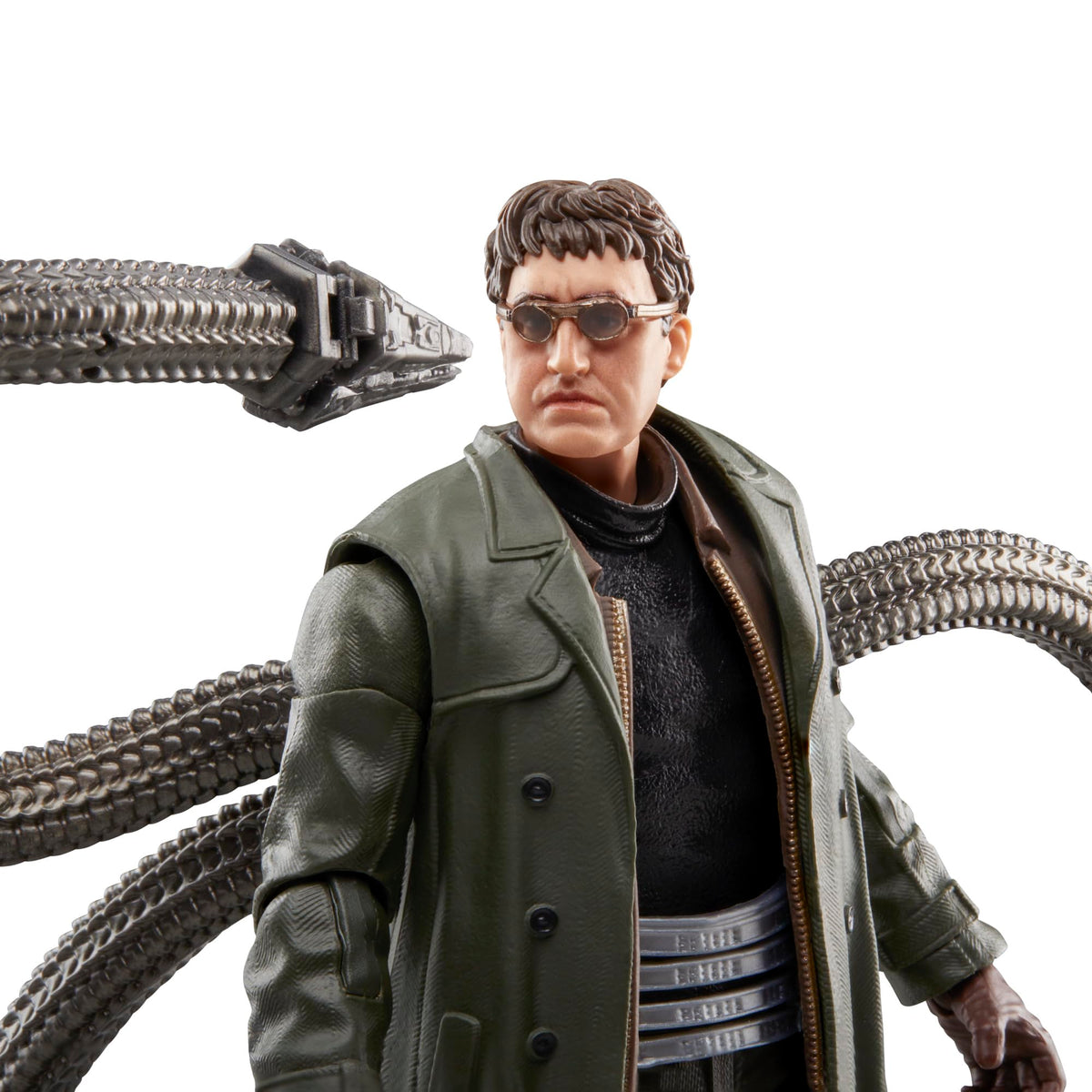 Marvel Doc Ock action figure back view highlights premium deco