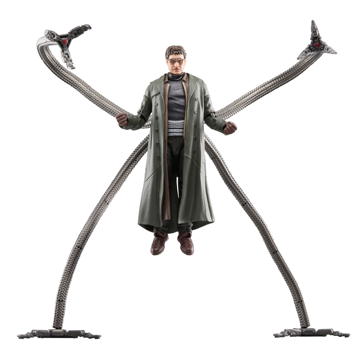 Marvel Doc Ock action figure front view for dynamic display