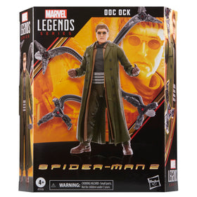 Marvel Doc Ock action figure side view showing articulated limbs