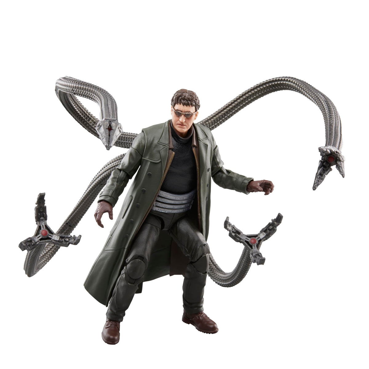 Marvel Doc Ock tentacles detail with metallic accents for display