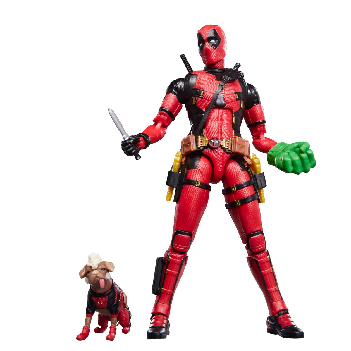 Marvel Dogpool and Deadpool 6-inch action figures on display-ready packaging.