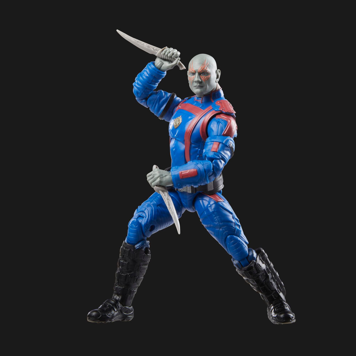 Marvel Drax pose-ready figure for action dioramas and photography.
