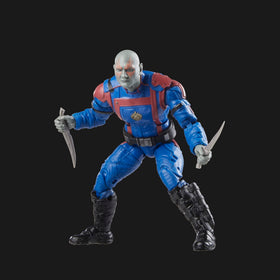 Marvel Drax shirt detail recreates his Vol. 3 look.