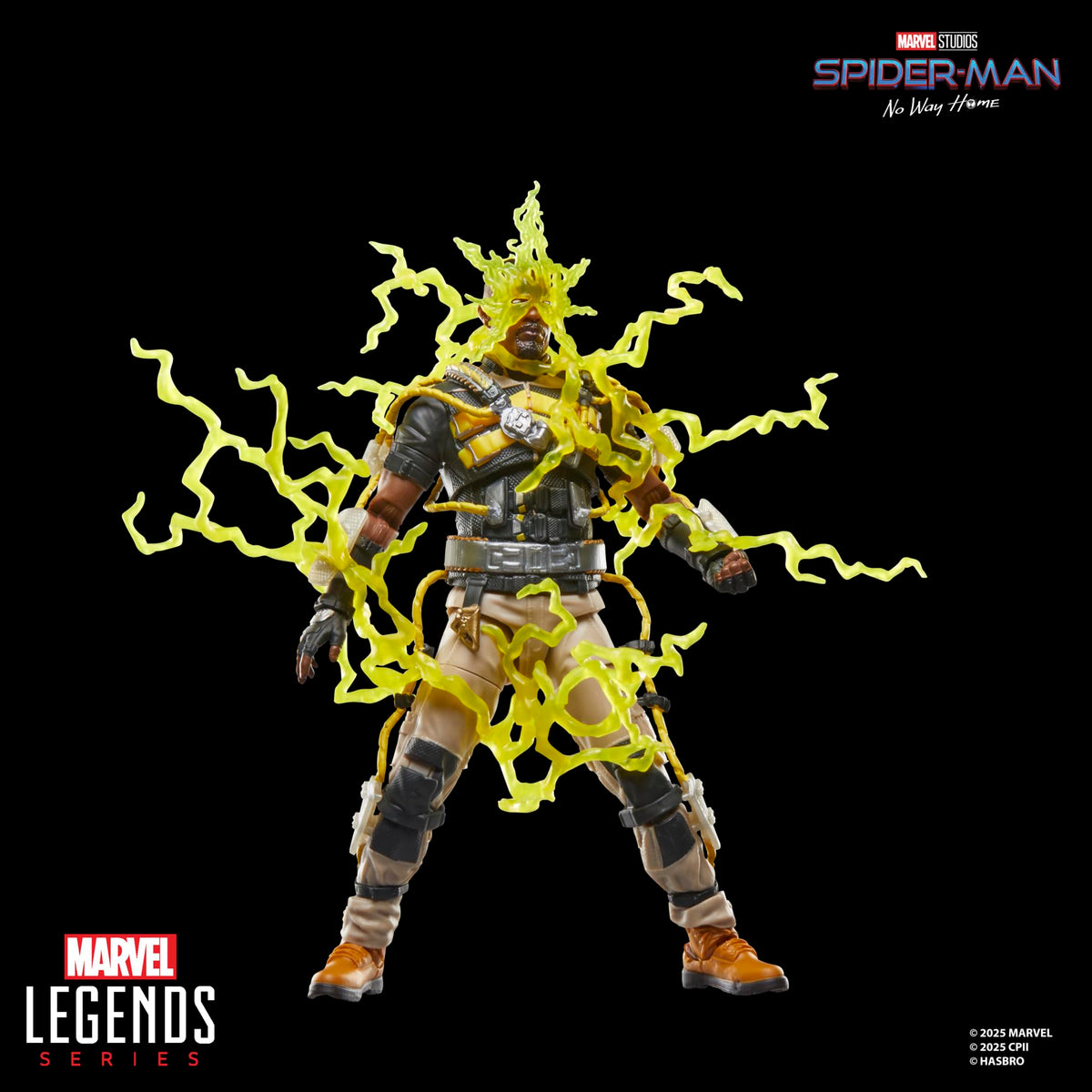 Marvel's Electro 20-point articulation enables versatile poses.