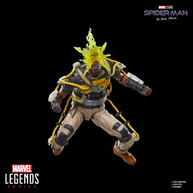Marvel's Electro accessories: alternate hands and lightning FX for posing.