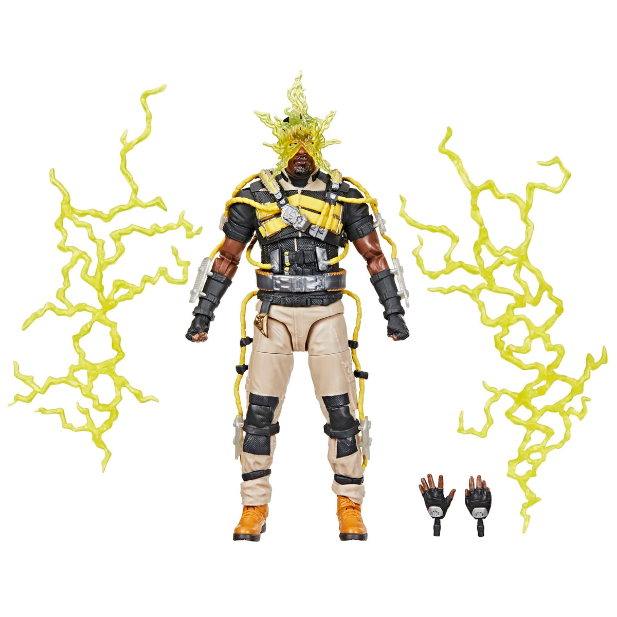 Marvel's Electro figure front view for display and posing.