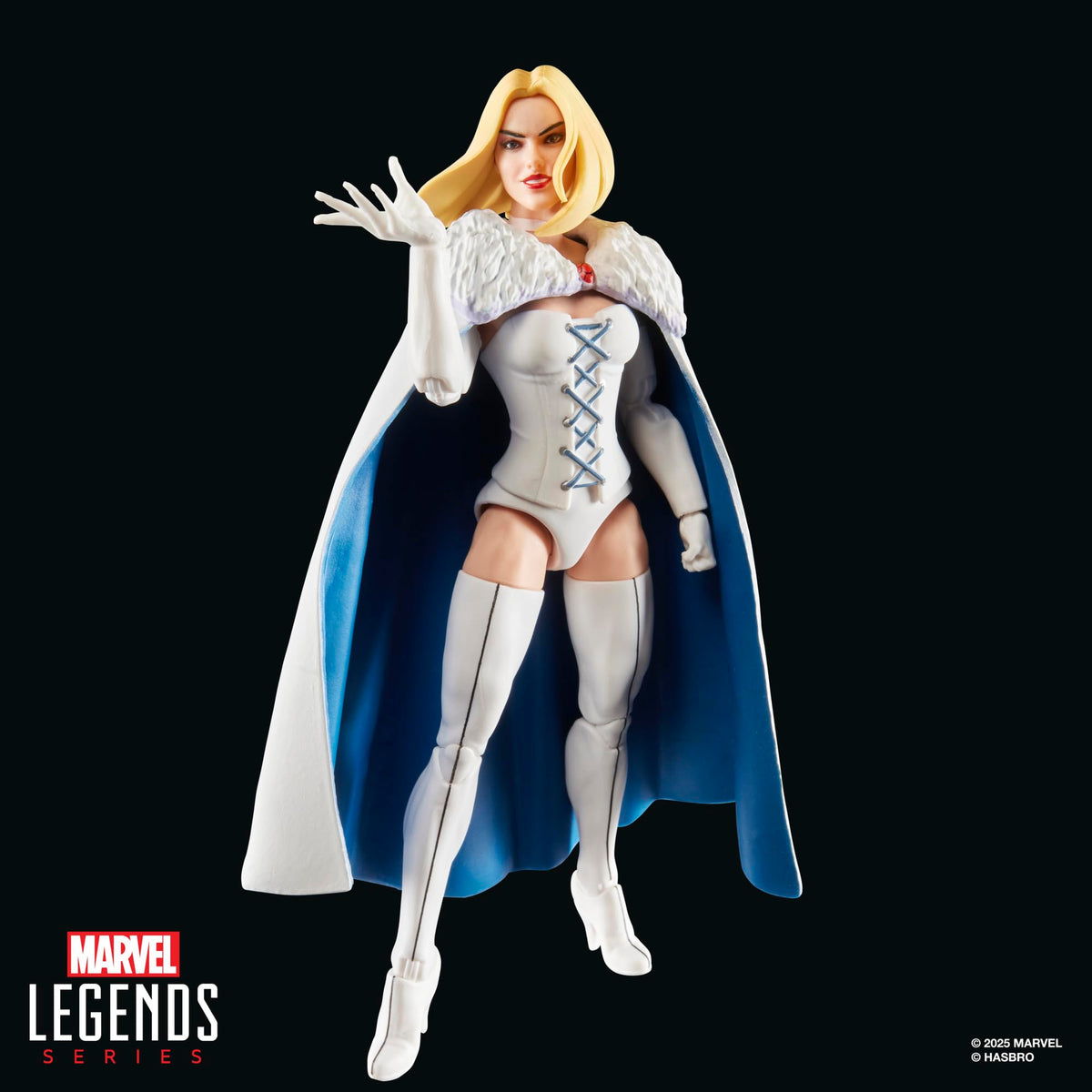 Includes three accessories, including alternate head and hands, for scene customization