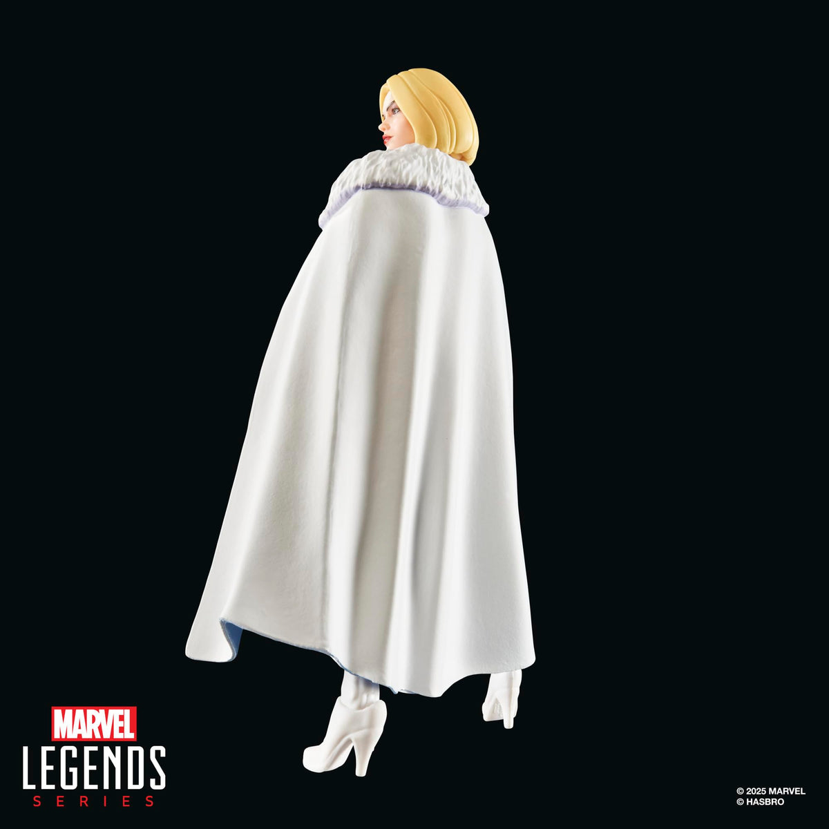Animated likeness captures Emma Frost's appearance for authentic display