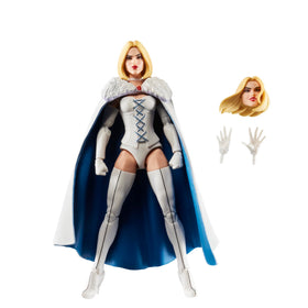 Marvel Legends Emma Frost from X-Men '97 in a dynamic full-figure pose for display
