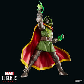 Marvel Emperor Doom figure with over 20 articulation points for dynamic poses.