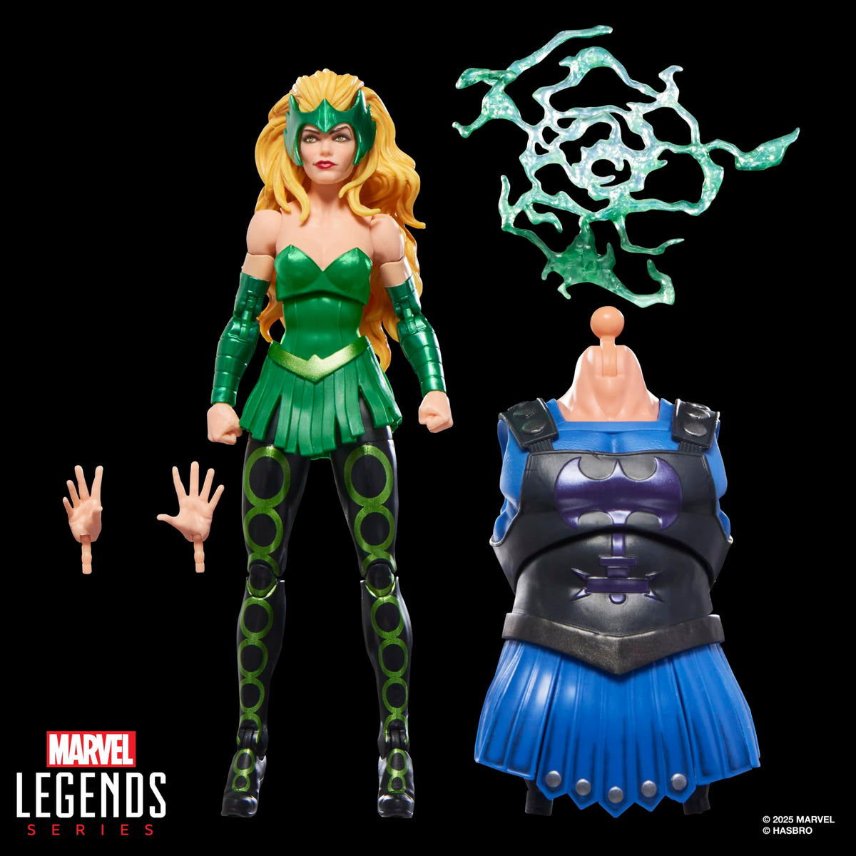 Marvel Enchantress premium design and deco enhances shelf presence.