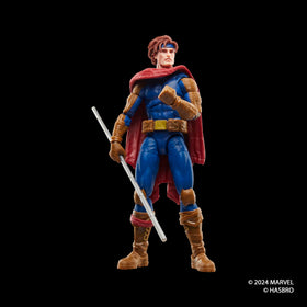 Marvel Legends Gambit accessories including interchangeable hands for poses.