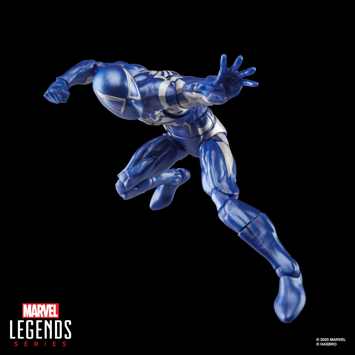 Marvel Legends Anti-Venom suit figure with web accessory for dynamic scenes