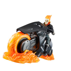 Ghost Rider Hell Cycle bike with movable wheels for action poses.