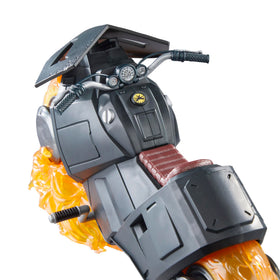 Packaging window box for safe shelf display of Ghost Rider set.