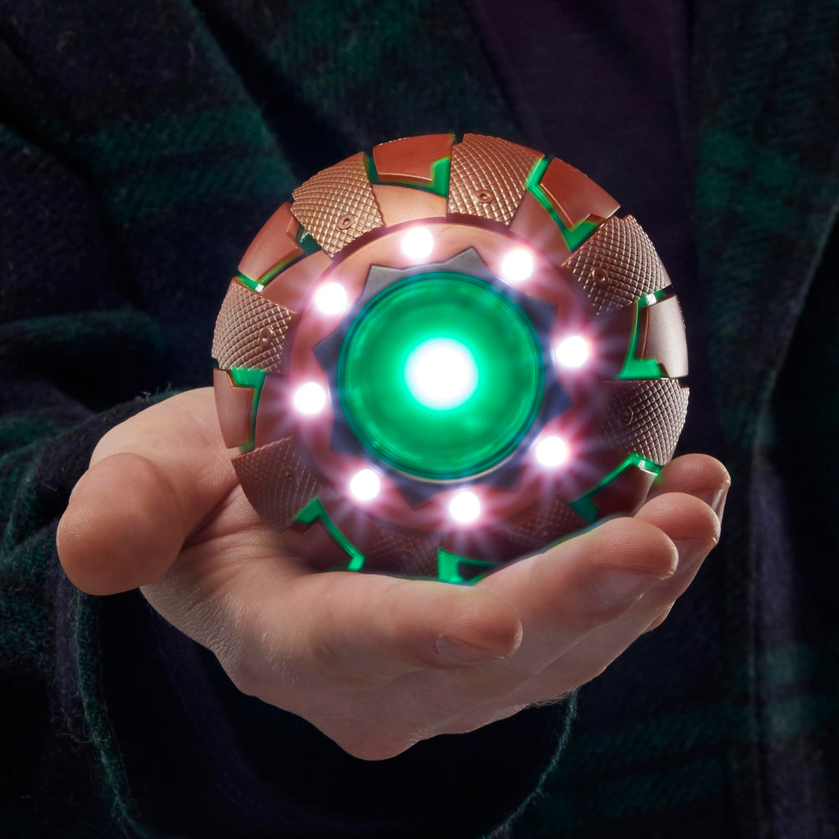 Marvel Green Goblin cackle mode adds authentic sound during roleplay