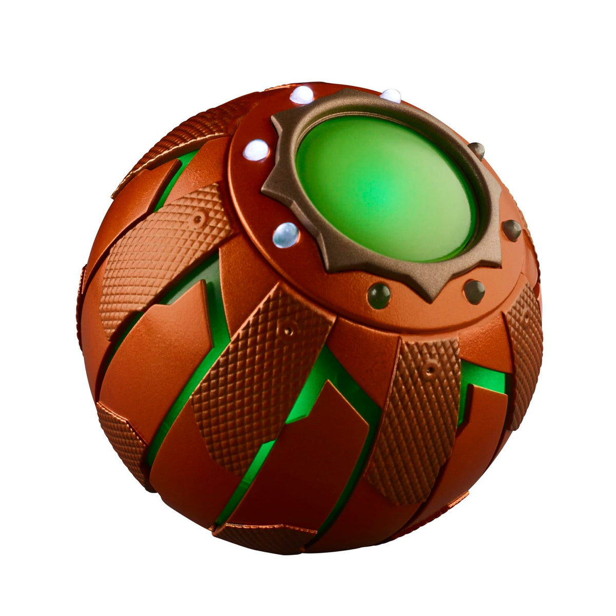 Marvel Green Goblin electronic pumpkin prop with movie-inspired design for display or cosplay
