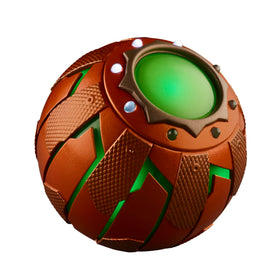 Marvel Green Goblin electronic pumpkin prop with movie-inspired design for display or cosplay