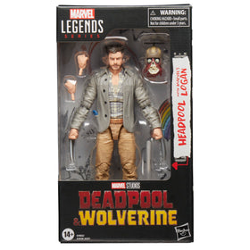 Marvel Headpool accessories with alternate hands enhance pose variety for display.