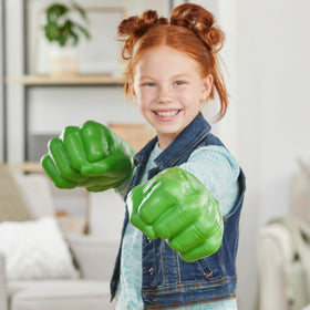 Marvel Hulk Gamma Smash Fists as a fun costume accessory for parties