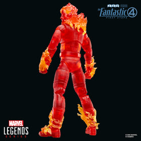Marvel Humantorch display-ready pose for shelf arrangements.