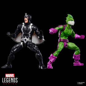 Alternate heads and hands for Black Bolt and Triton shown for posing options.