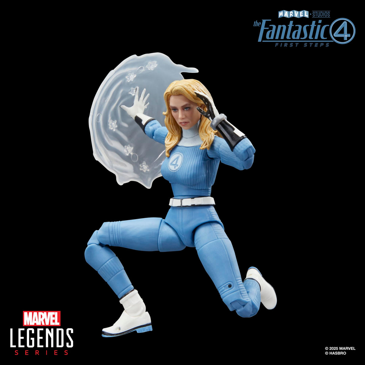 Alternate hands pack for Marvel's Invisible Woman action figure