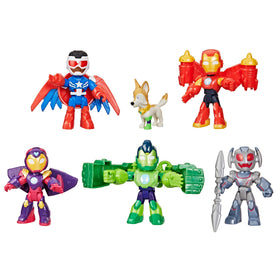 Marvel Iron Man armoring-up figure for imaginative battles