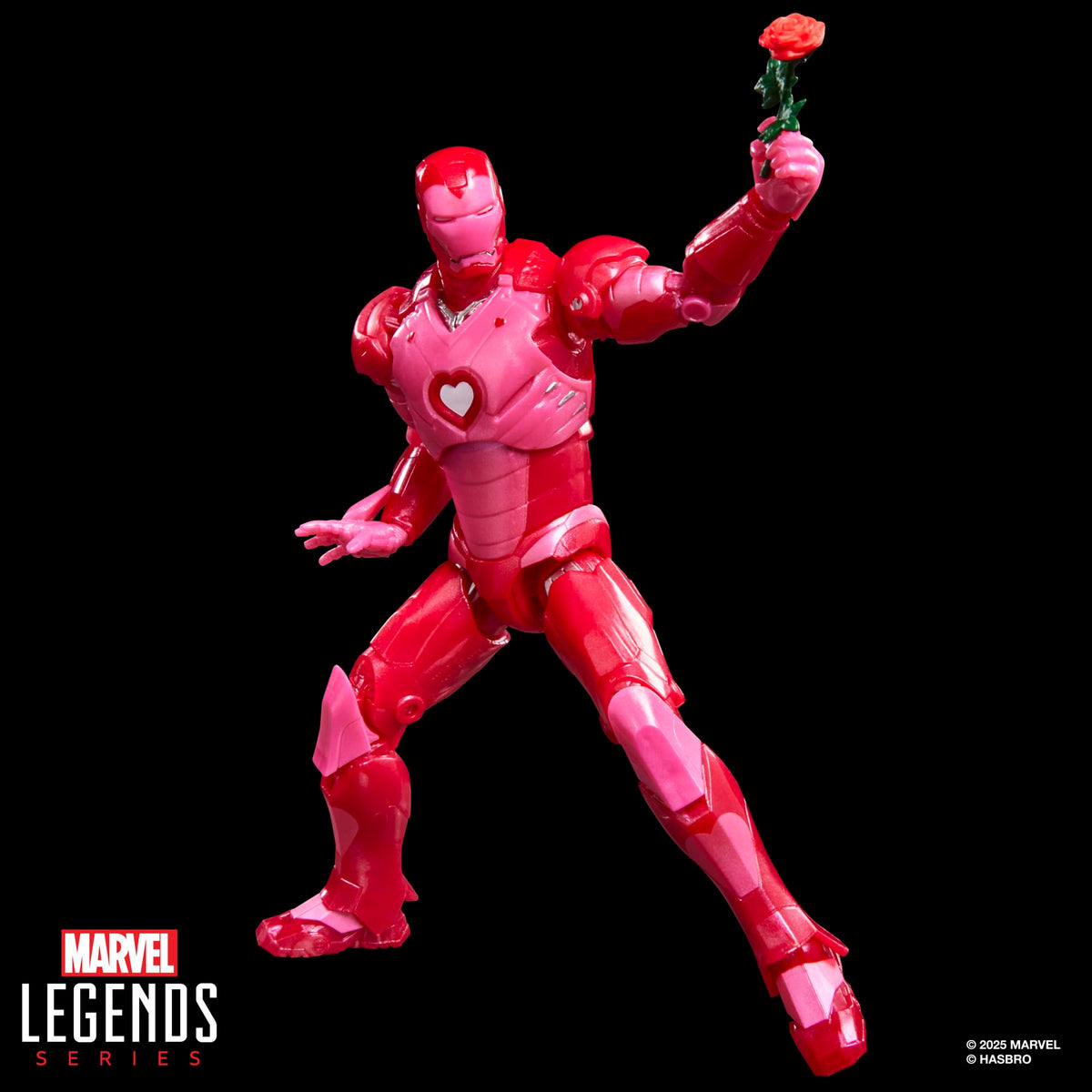 Marvel Iron Man blast FX with heart design adds dynamic flair