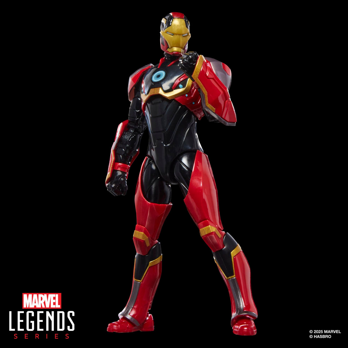 Marvel Iron Man Mark 72 armor-detail showcasing intricate suit textures for display.
