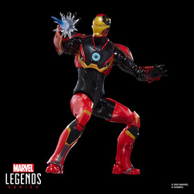Marvel Iron Man Mark 72 articulation joints enable versatile display poses.