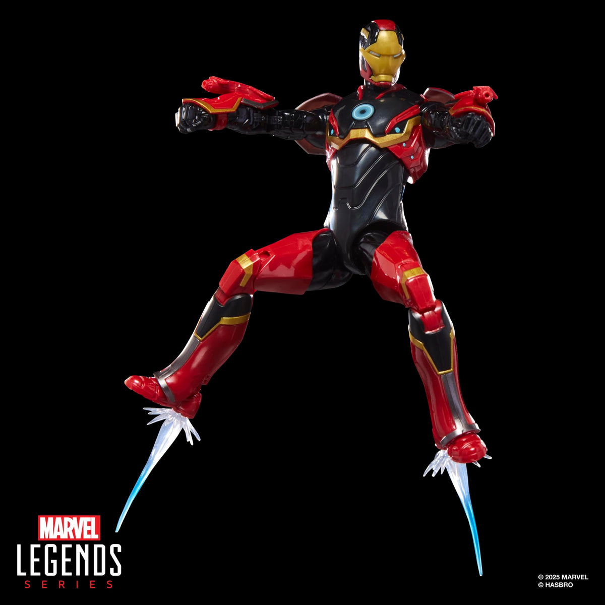 Marvel Iron Man Mark 72 dynamic pose ready for action dioramas.