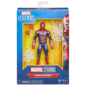 Marvel Iron Spider figure articulation detail for poseability