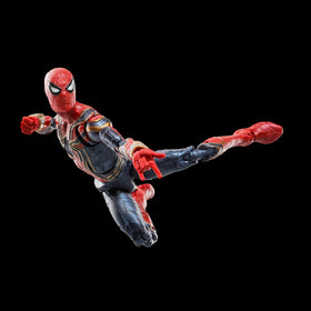 Marvel Iron Spider figure in dynamic pose for action scenes