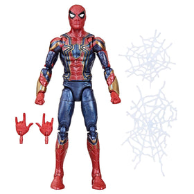 Marvel Iron Spider figure front view for display and collection