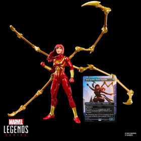 Four articulated Iron Spider legs for versatile action configurations.