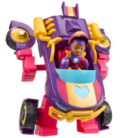 Marvel Ironheart 2-in-1 mech suit in car mode for imaginative play