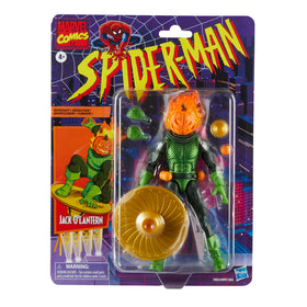 Marvel Jack O'Lantern figure articulation for dynamic posing on shelves.