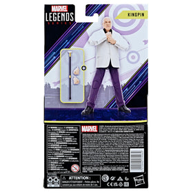 Marvel Legends Kingpin figure features detailed sculpt and texture for collectors.