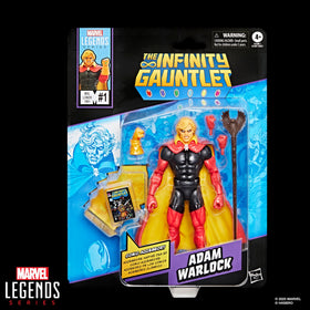 Adam Warlock accessories enhance posing options with alternate hands and staff