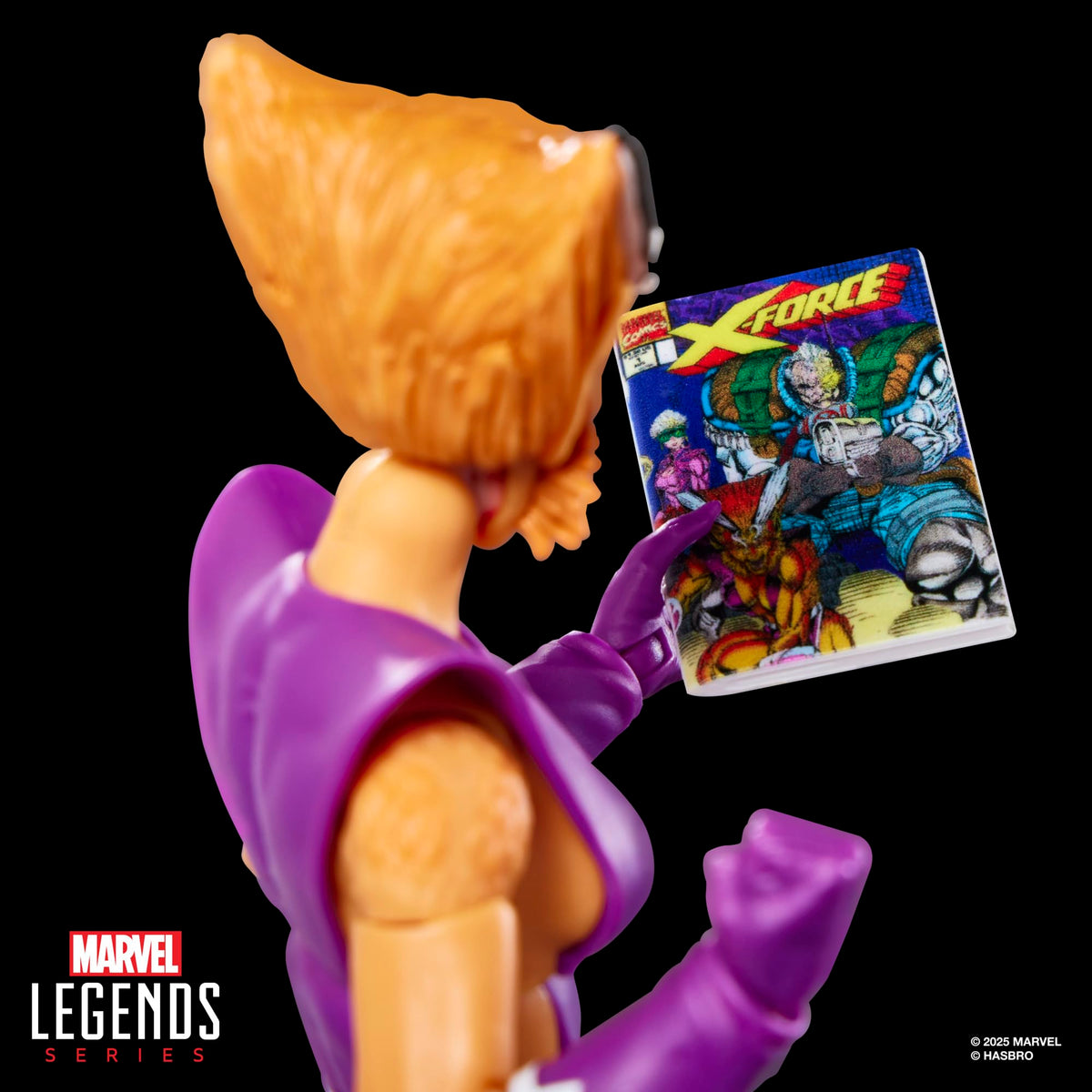 Poseable Feral figure demonstrated in dynamic stance