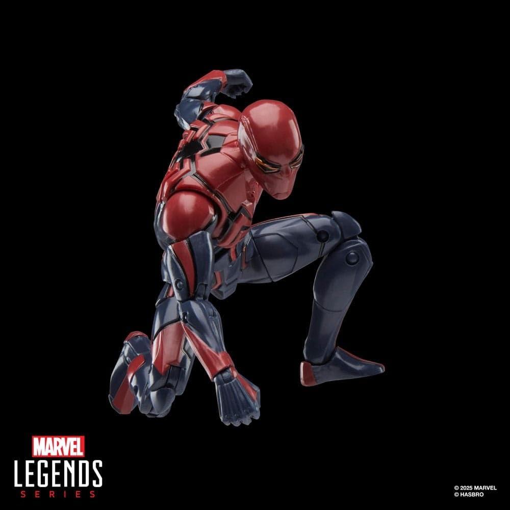 Marvel Legends Gamverse Velocity Suit Peter Parker figure arms and legs poseability