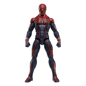 Marvel Legends Gamverse Velocity Suit Peter Parker figure front view for dynamic display