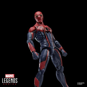 Marvel Legends Gamverse Velocity Suit Peter Parker figure packaging highlights display value