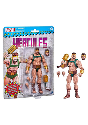 Marvel Hercules 6-inch figure front view ideal for display and posing