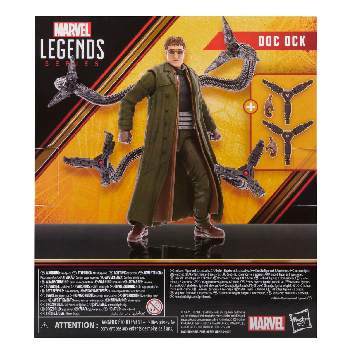 Marvel Legends display-ready six-inch figure for shelves