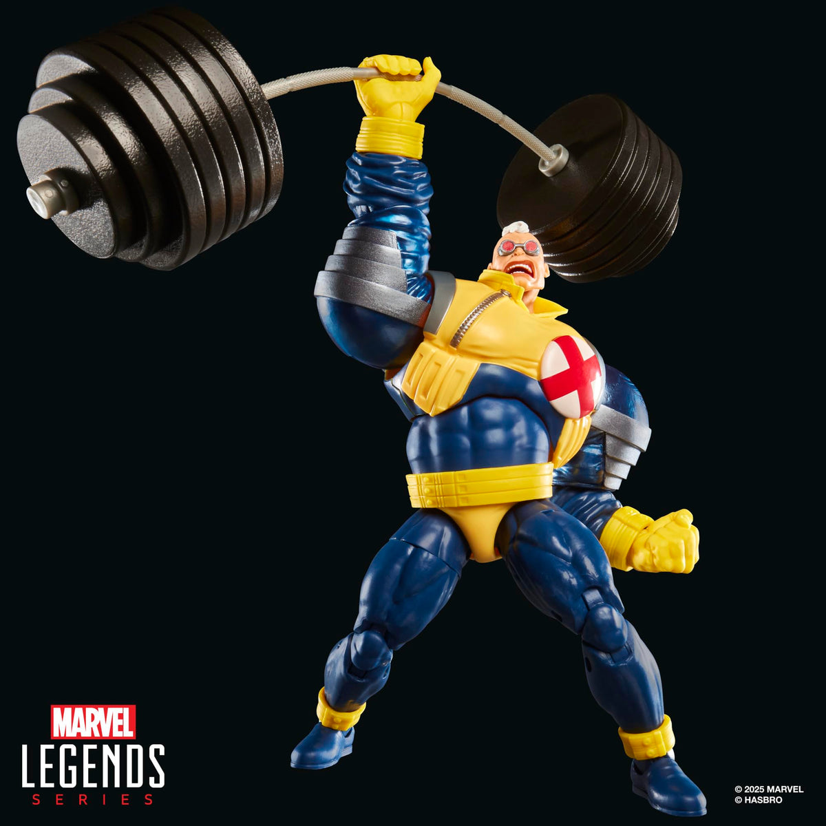 Marvel Strong Guy seven accessories for rich display possibilities.