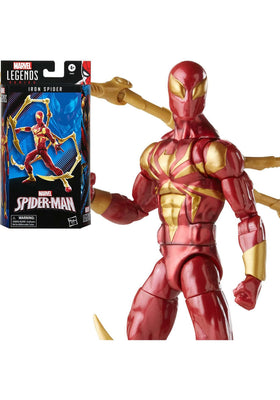 Iron Spider accessory set enhances play with interchangeable hands and harness.