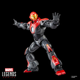 Marvel Legends Ultimate Iron Man plastic comic book accessory included