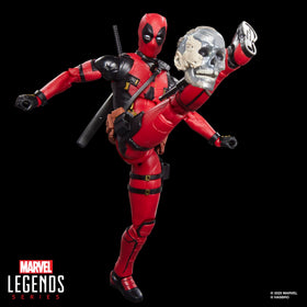 Marvel Legends 17-film-inspired accessories displayed with the figures.
